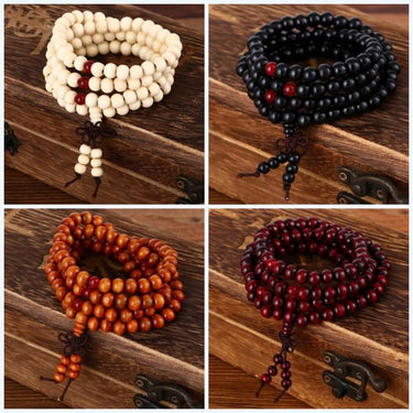 Popular Natural Sandalwood Mala Beads